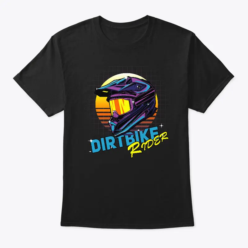 Dirtbike Rider - BLACK TSHIRT